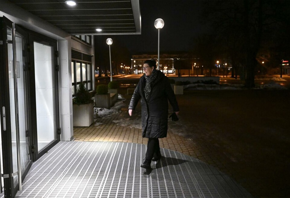 Veronica Thörnroos avgår som partiordförande för Centern – men sitter kvar som talman.