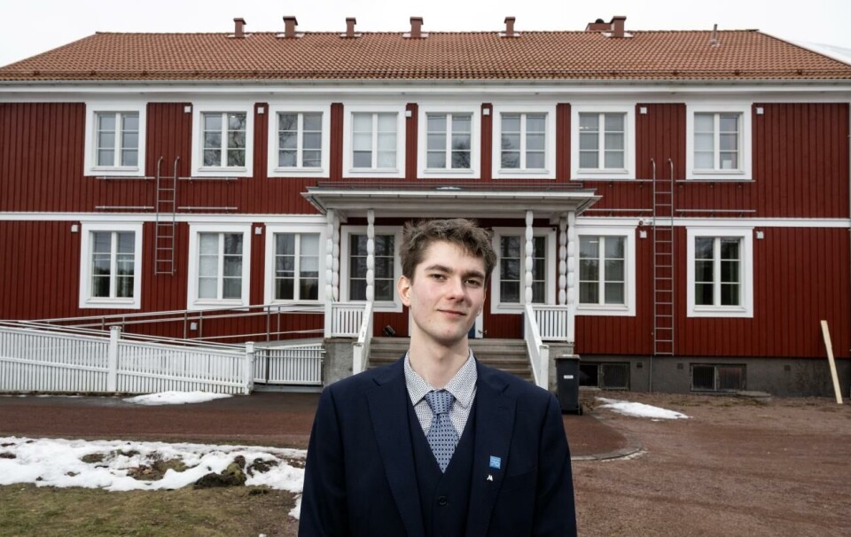 Axel Gripenberg missnöjd med den politiska miljön I kommunalvalet 2023 blev Axel Gripenberg invald i Finströms kommunfullmäktige.