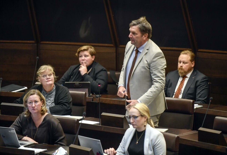 John Holmberg (Lib) vill ha nollbudgetering för år 2024 för att komma igång med ramverket. John Holmberg (Lib) vill ha nollbudgetering för år 2024 för att komma igång med ramverket.