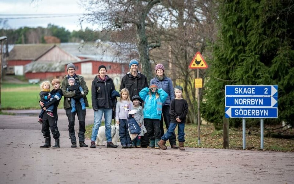 Sottunga skol, Sottunga Kommun, svenska familjer, hemskolning, hemskolaFoto: Hülya Tokur-Ehres