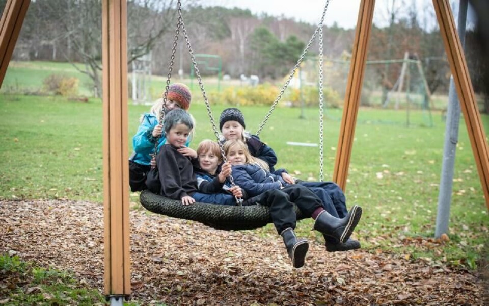 Sottunga skol, Sottunga Kommun, svenska familjer, hemskolning, hemskolaFoto: Hülya Tokur-Ehres