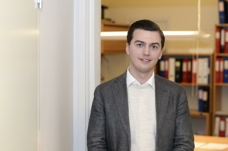 Bättre bokslut i Lumparland än väntat Lumparlands kommundirektör Mattias Jansryd.