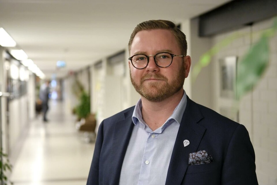 HI inte nöjda efter möte med lantrådet 150920 , 15092020 , 20200915 , Alfons Röblom (HI) , Hållbart Initativ , Utvecklingsminister, med ansvar för miljö, energi och Högskola , minister , ministerporträtt , LR , Landskapsregeringen , politik