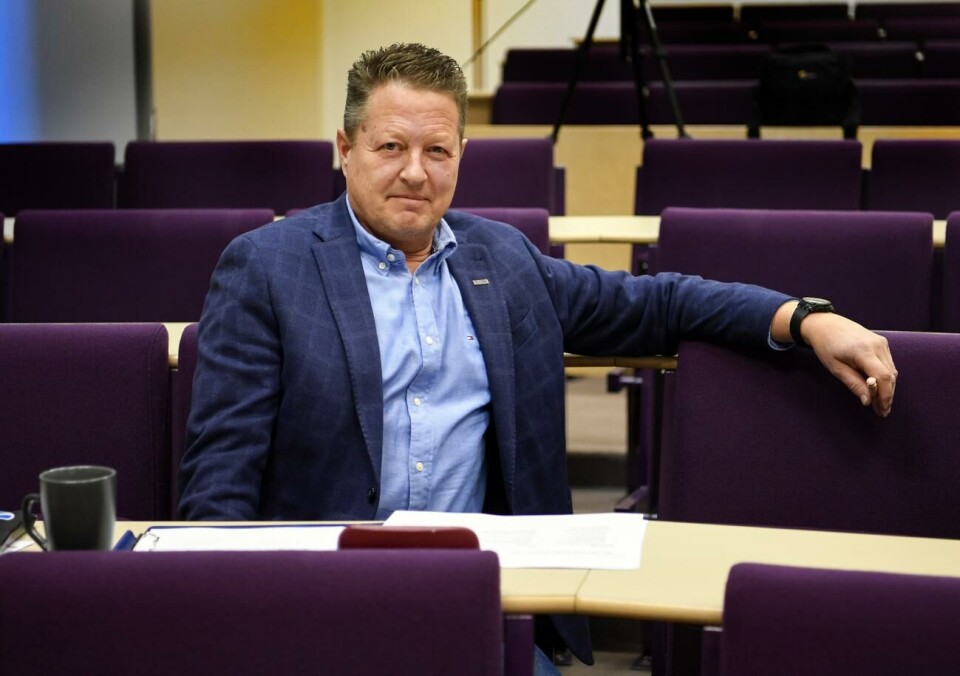 Jan-Erik ”Jenki” Rask varnar för brist på revisorer framöver. 051120 , 05112020 , 20201105 , Jan-Erik Rask nuvarande bankdirektör på Nordea , Jenki Rask , blir nu VD för Ålands Näringsliv *** Local Caption *** @Bildtext:Jan-Erik Jenki Rask säger att han i och med sitt nya jobb som vd på Ålands Näringsliv sluter en cirkel. Nu avslutar han sin karriär på nästan det ställe där han hade sitt första jobb  Ålands handelskammare.@Foto:Foto: Robert Jansson