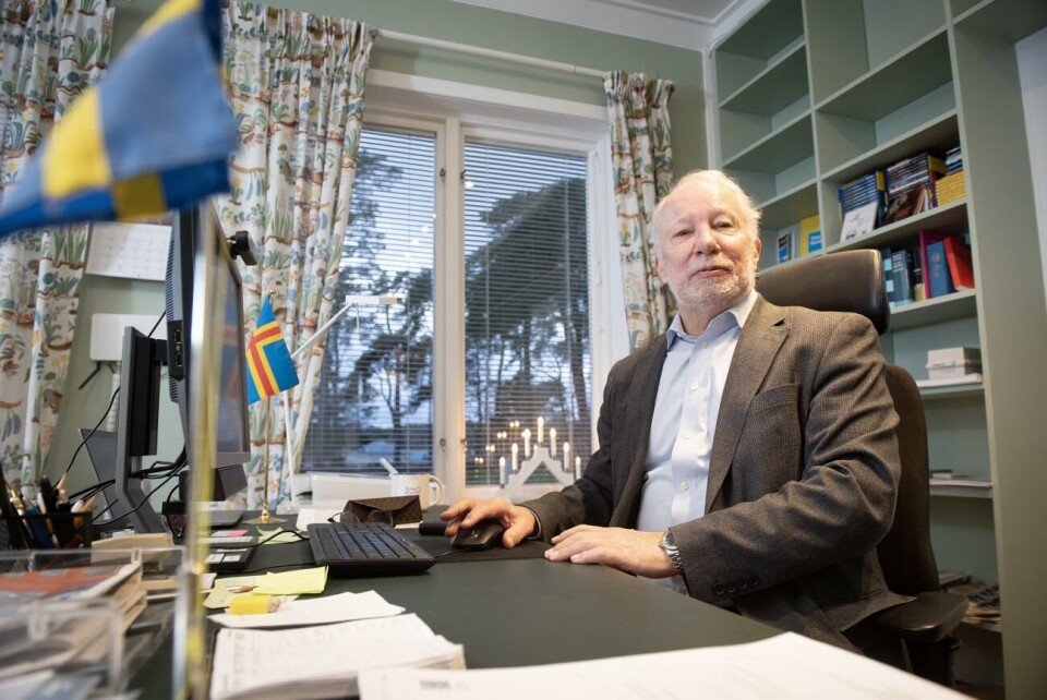 Claes Hammar, svensk generalkonsul på Åland.