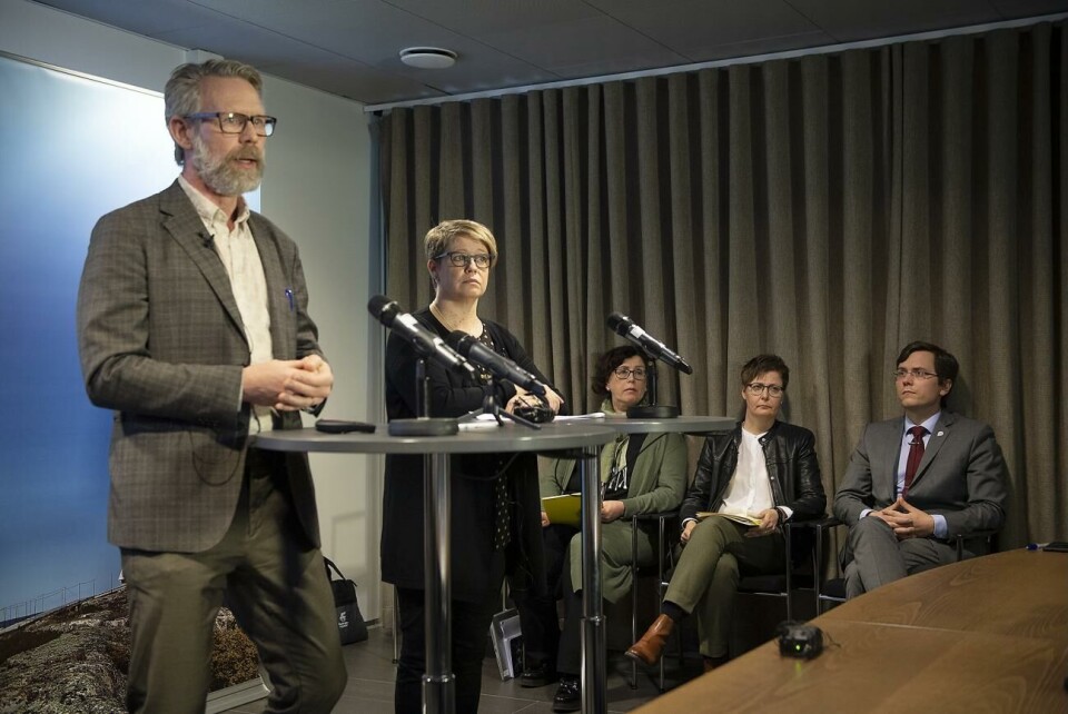 Dagens presskonferens om coronaläget