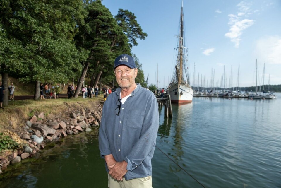 Hamnchefen Dan Wikingson är glad och nöjd – logistiken i hamnen flöt på under Tall Ships Races. Hamnchefen Dan Wikingson är glad och nöjd – logistiken i hamnen flöt på under Tall Ships Races.