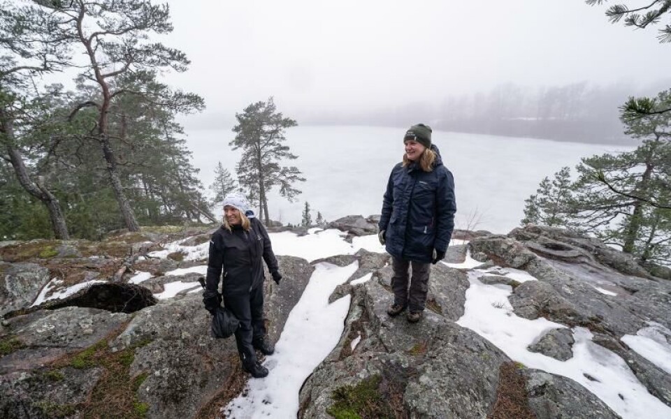 Vandring vid Dalkarby träsk, vattentäkter, Östersjöns dagFoto: DANIEL ERIKSSON