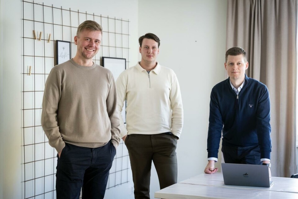 Disponenta förenklar processerna för husbolag Fredrik Rosenberg, Oskar Lönnqvist och Adam Söderlund känner stor arbetsmotivation.