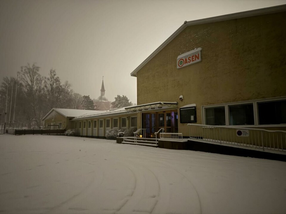 Oasen mörklades under onsdagskvällen.