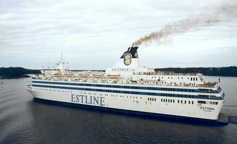 852 människor dog när Estonia förliste i september 1994. 137 människor överlevde. @Bild: