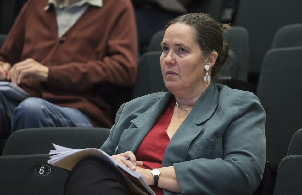 Slottssamtalet hålls på engelska i år. ”Vi vill gärna nå längre ut än bara till Åland och vi har sett att det finns intresse för det”, säger Sia Spiliopoulou Åkermark.