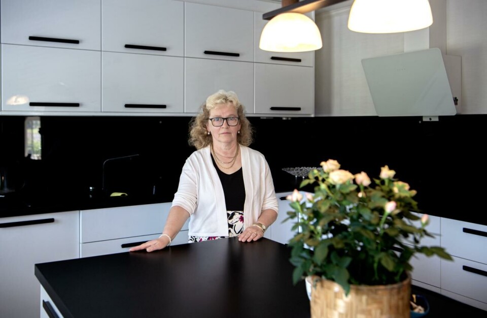 Anette Karlsson-Karlsson tycker att hon har det bra i livet just nu.