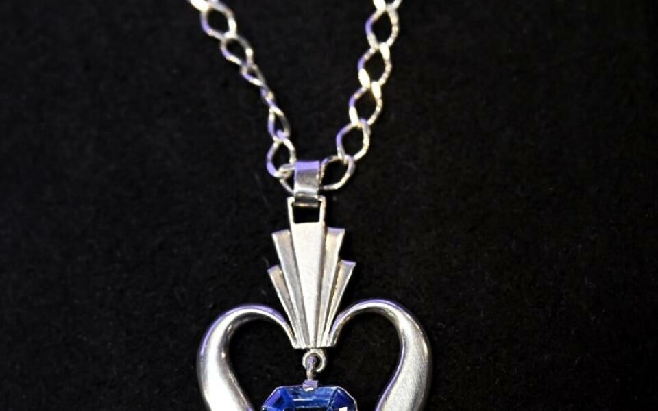 1977 års luciasmycket designat och tillverkat av Alvar Iström.Foto: Robert Jansson