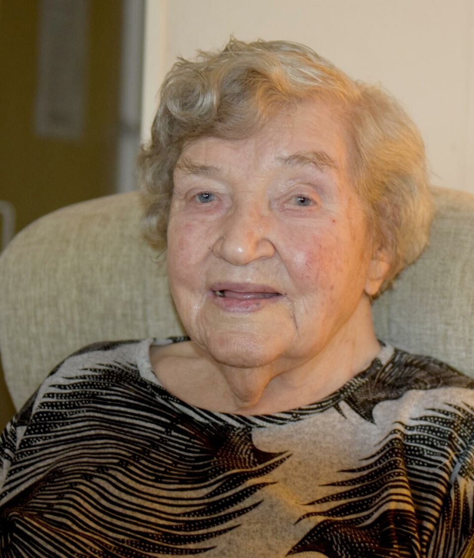 Nancy känner att hon haft ett otroligt bra liv 100 år, Nancy Nordberg, Vårdö, Strömsgården