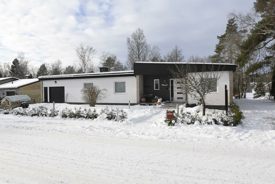 Det här Mariehamnshuset såldes i januari. Fastighet.