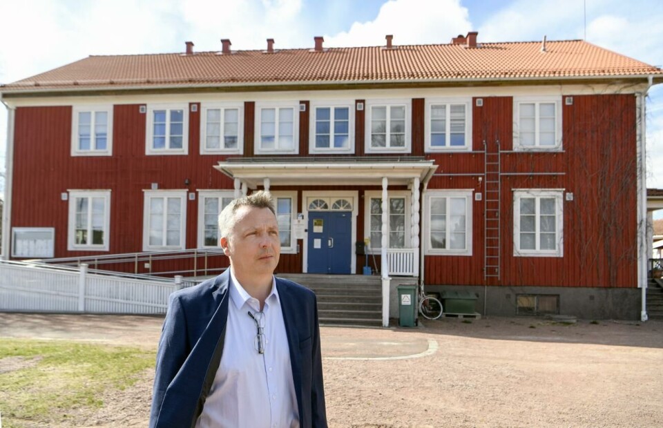Kommundirektör Magnus Sandberg.