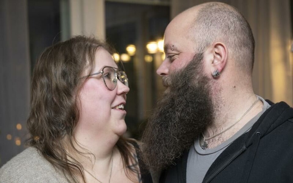 Jenna och Johannes har fått förhållandet att hålla i drygt 20 år. De har ingen hemlighet att dela med sig av, men de är båda överens om vikten att ge varandra tid och plats för sina egna behov. Samt att alltid ha tålamod med varandra. Daniel ErikssonFoto: DANIEL ERIKSSON