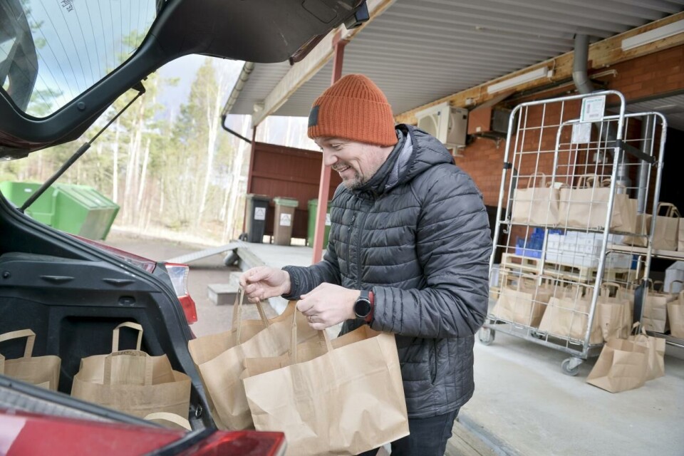 Mattias Andersson, ansvarig fritidsledare i Finström.