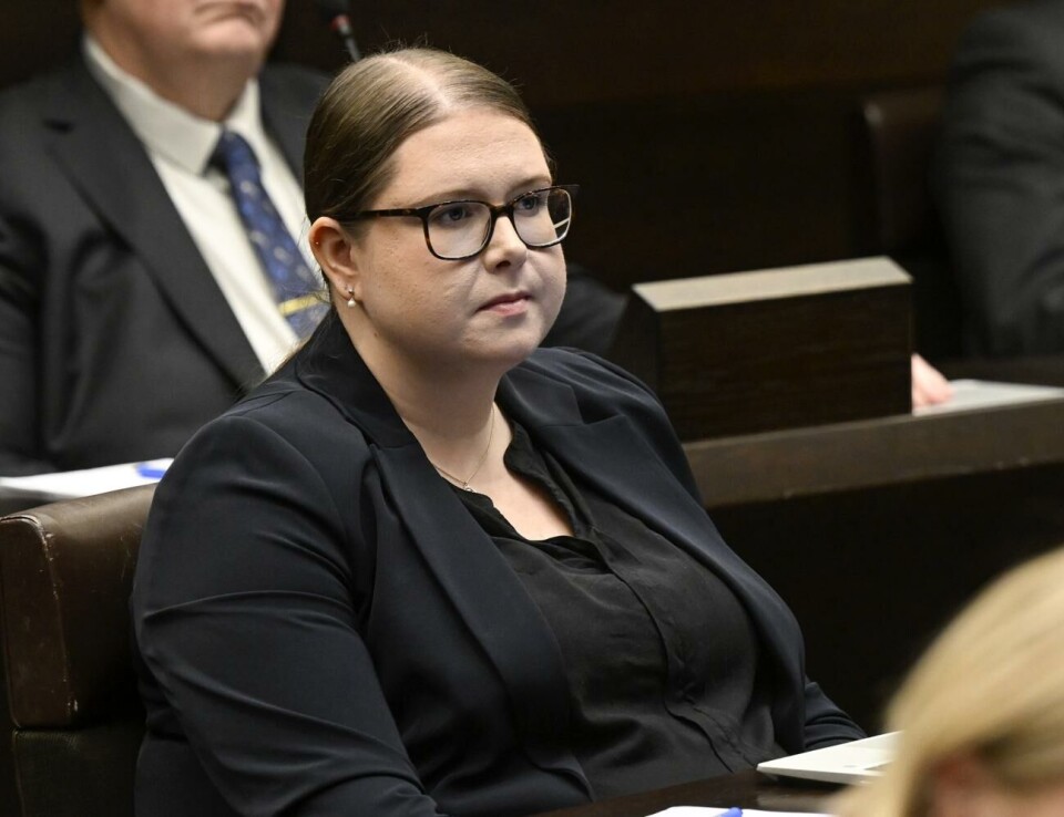 Generationsskifte i Vårdöpolitiken Matilda Björklund (bilden) och Fanny Sjögren-Grunér var de två som fick flest röster i kommunalvalet på Vårdö. Nu har de valts till ordförande för fullmäktige respektive styrelsen.