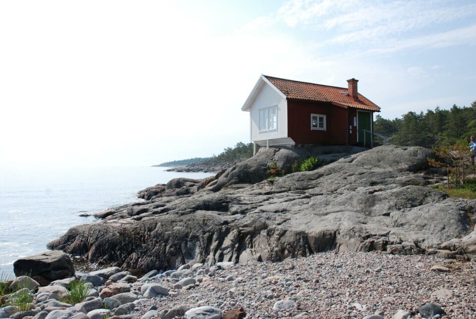 Albert Engströms stuga i Grisslehamn. Albert Engströms stuga i Grisslehamn. @Byline_namn:Bengt Oberger/wikipedia