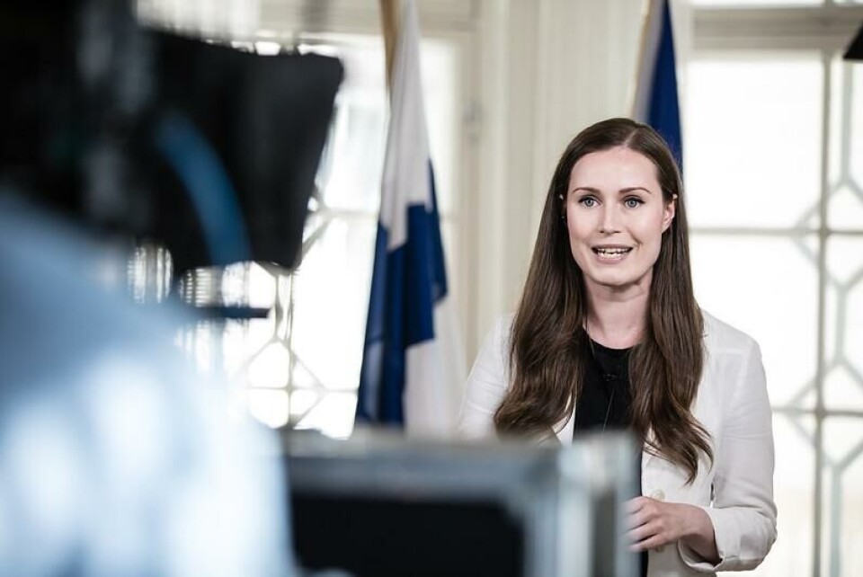 Statsminister Sanna Marin.