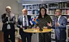 Finlands riksdag, riksdagen, grundlagsutskottet på Ålandsbesök Markku Eestilä, Mikko Kinnunen, Johanna Ojala-Niemelä, Mats Löfström