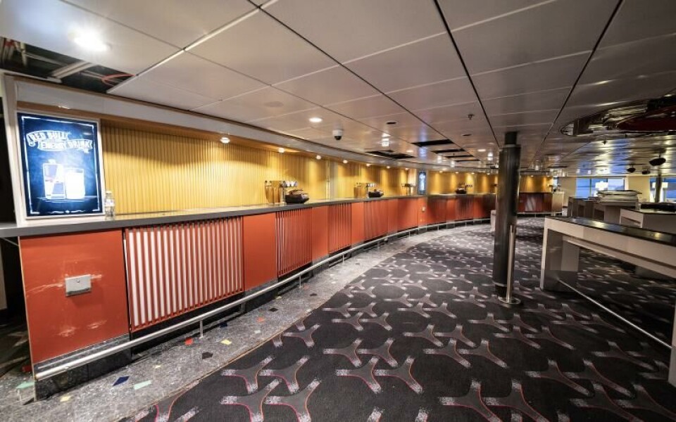 Stora delar av fartyget har renoverats om medan andra har fått sig en uppfräschning eller polering.Foto: DANIEL ERIKSSON