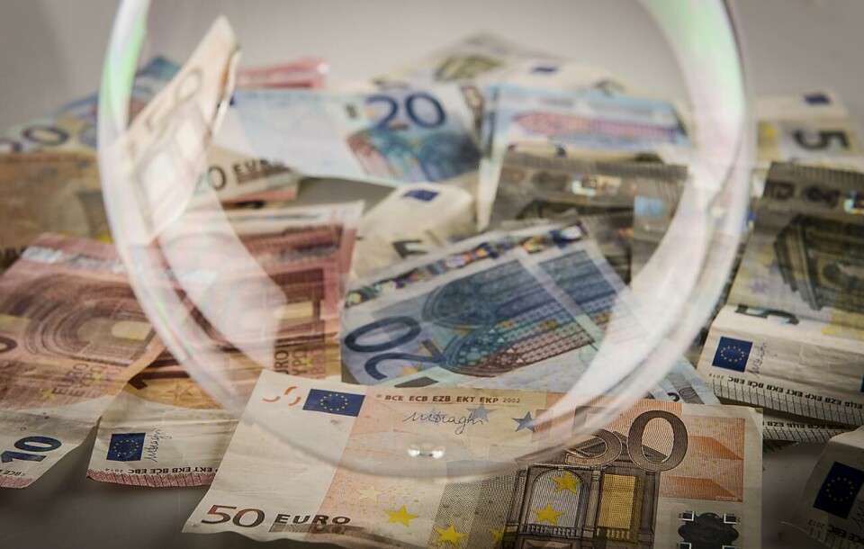 Inflationstakten är inte längre rekordhög Såpbubblor, ekonomi, finansbubbla, pengar