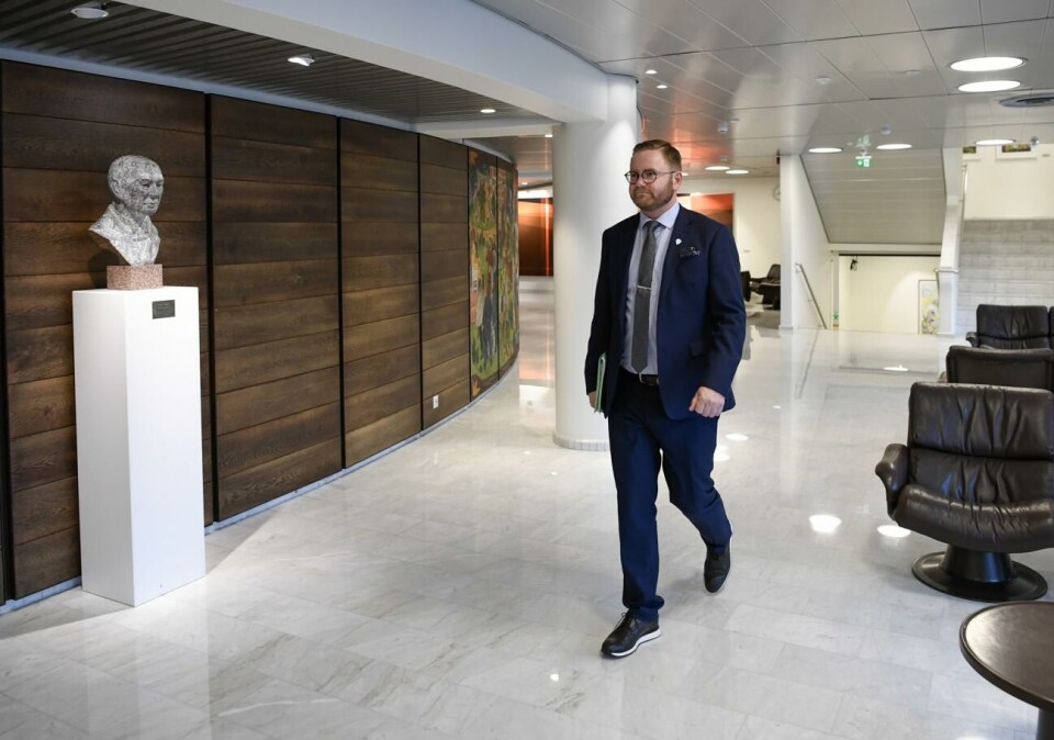 ”Det är positivt att entreprenörer vill komma hit och bygga”, säger Alfons Röblom.