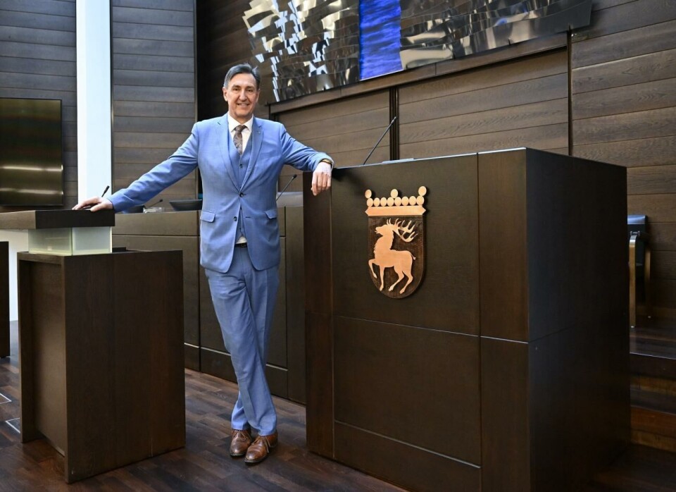 Jörgen Pettersson. Jörgen Pettersson (C) är lagtingets nya talman. Han blir historisk eftersom han är första ersättaren som väljs till talman.