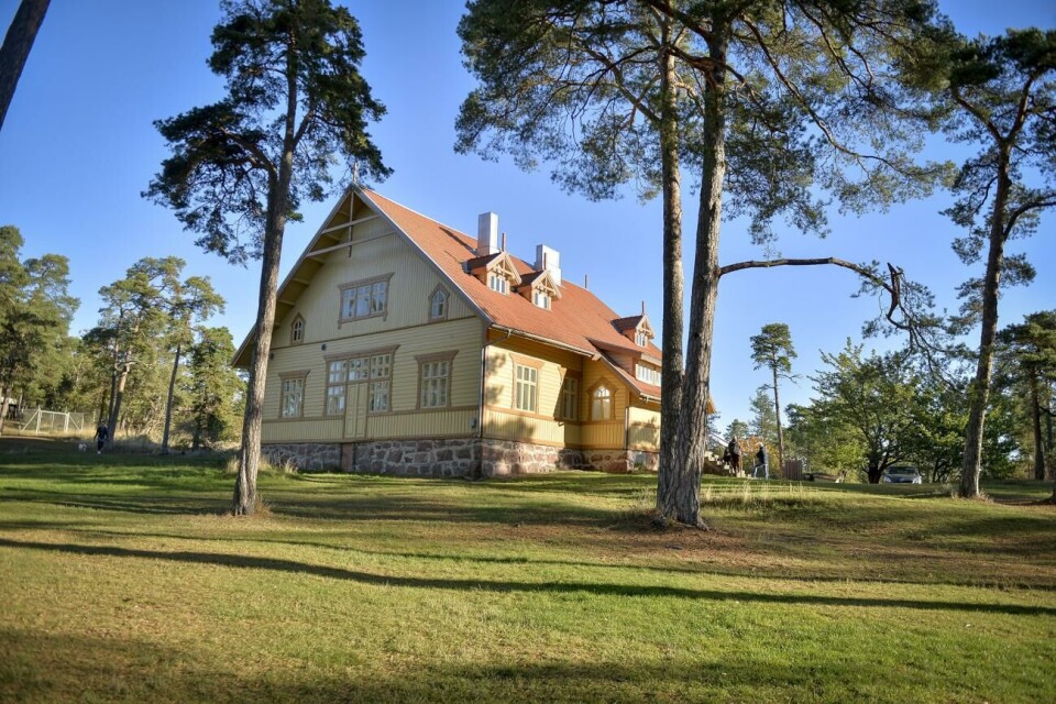 Det kan bli ett sommarkafé i Doktorsvillan framöver. Det kan bli ett sommarcafé i Doktorsvillan framöver.Hülya Tokur-Ehres