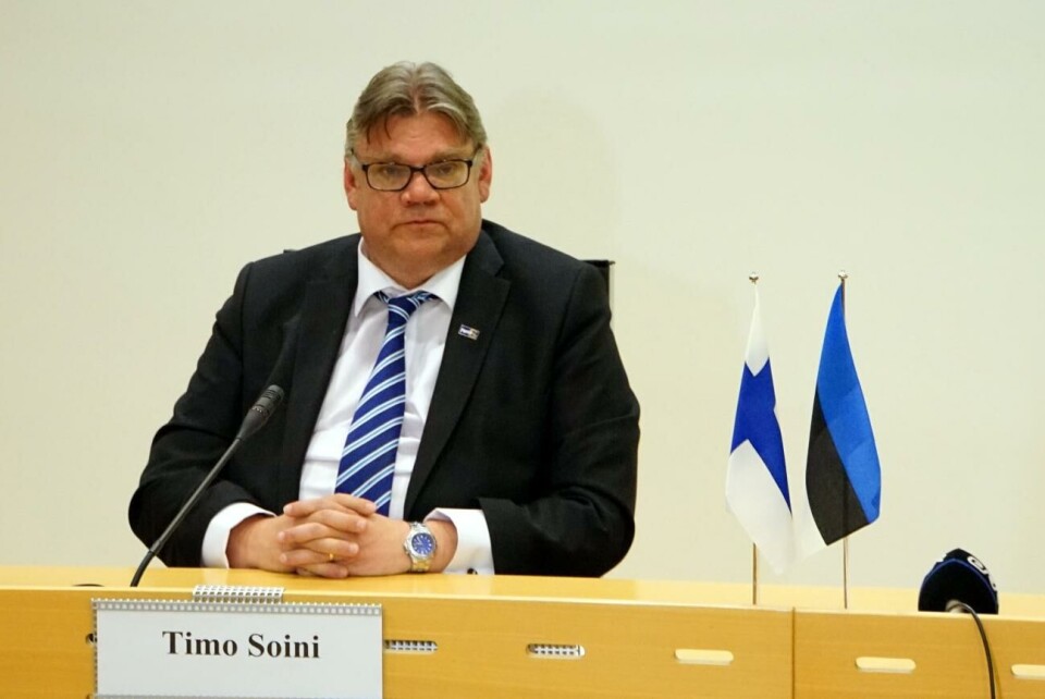 JUST NU: splittring i Sannfinländarna