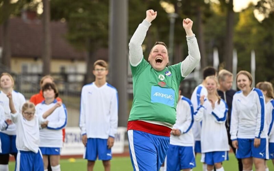 Fotboll, Årets match mellan DUV och IFK MAriehamnFoto: DANIEL ERIKSSON