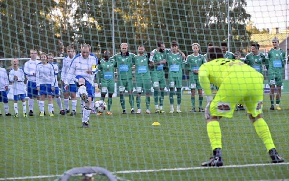 Fotboll, Årets match mellan DUV och IFK MAriehamnFoto: DANIEL ERIKSSON
