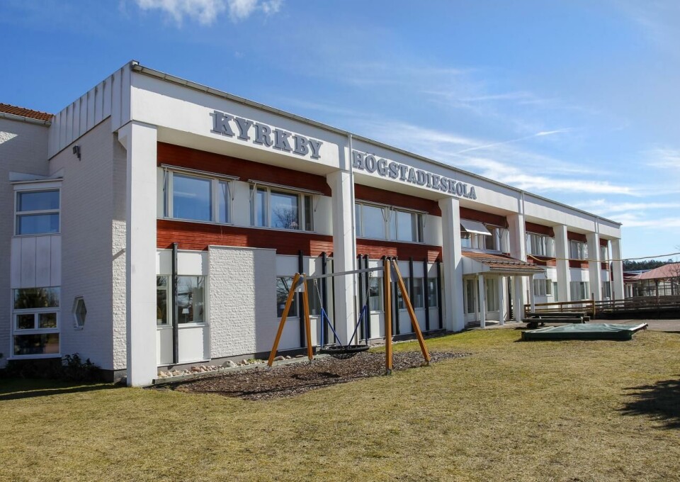 Behovet av en om- och tillbyggnad av Kyrkby högstadieskola finns kvar. 20170406 Kyrkby högstadieskola