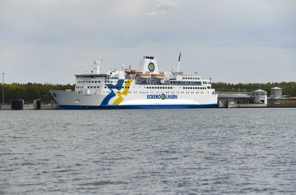 Ms Eckerö kör sex extra turer kommande vecka. Eckerölinjen.