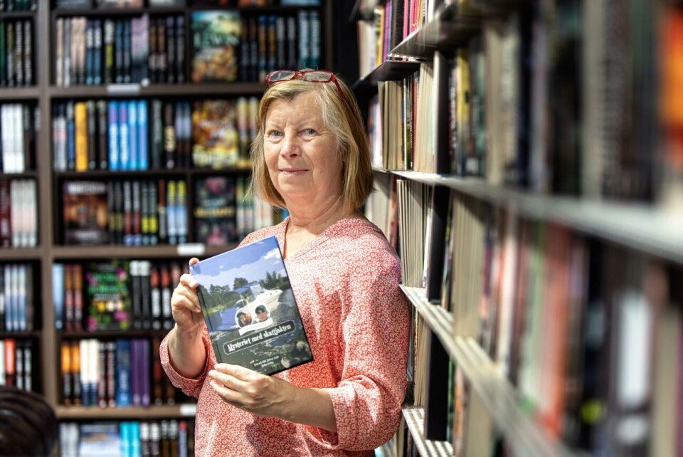 Helena Jeppes nya bok ”Mysteriet med skattjakten” är en spännande bok för barn.
