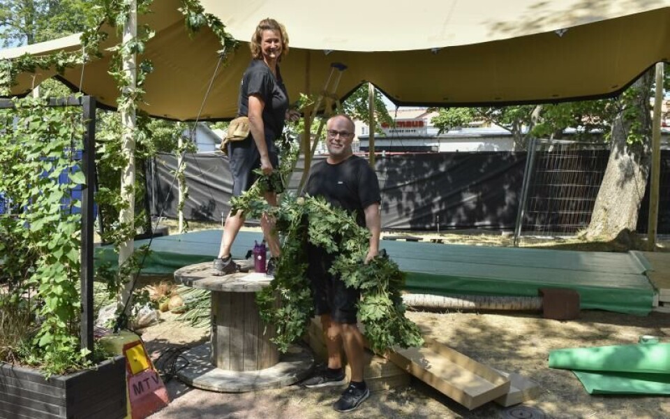 Rockoff bygge, trdgrd RosenbladsFoto: