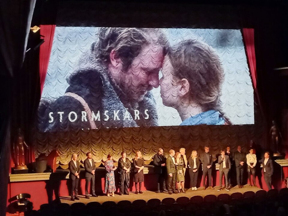 I onsdags var det galapremiär för Stormskärs Maja i Stockholm.