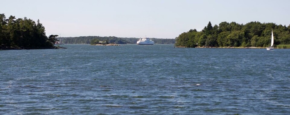 Kontraktet var en del av kortrutten mellan Lumparland och Föglö.