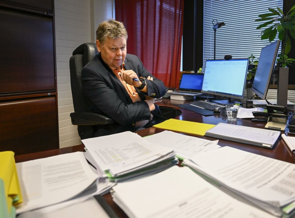 LR: Mycket troligt att det leder till merarbete Roger Höglund säger att landskapsregeringen gör bedömning att de nya exportsystemet i Sverige kommer att resultera att det blir knepigare för svenska företag att skicka till Åland.