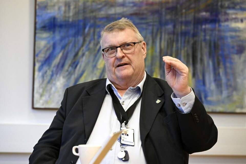 Mats Perämaa. Mats Perämaa säger att pengarna borde fonderas och ses som en temporär intäkt.Robert Jansson