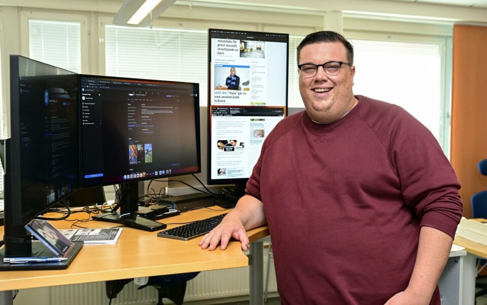 Möt Ålandstidningens nya digitala redaktör Fredrik Ytterström är Ålandstidningens digitala redaktör.