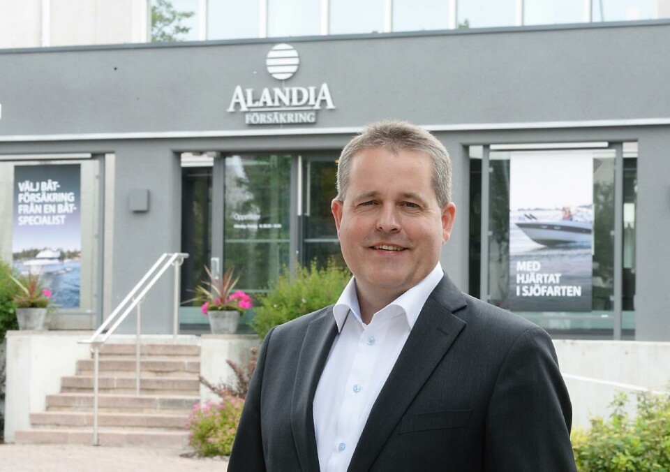 Tony Karlström, vd för Alandia försäkring, säger att förutsättningarna för en bestående förbättring för bolaget, är goda. Tony Karlström