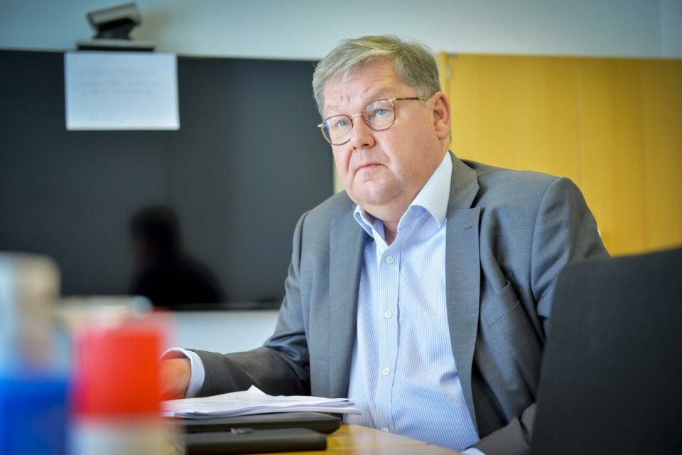 Enligt ett börsmeddelande från Viking Line och vd Jan Hanses äger rederiet nu mer än 20 procent av Rederiaktiebolaget Eckerö. Vikingline Vd, Jan Hanses, Viking Line