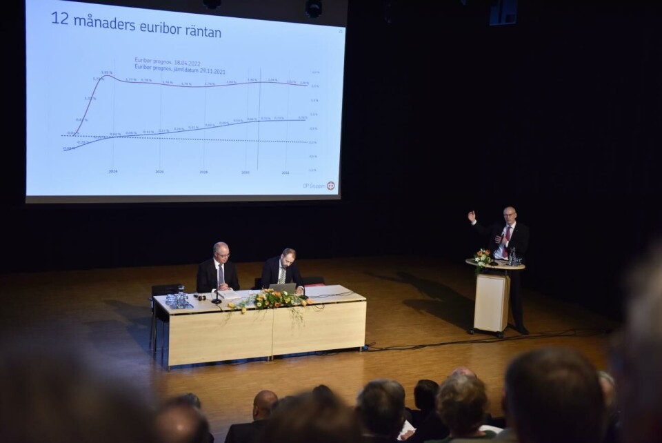 Både Andelsbanken för Ålands affär och antalet ägarkunder växte under 2021.