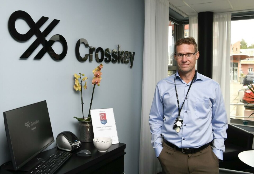 Niclas Södergård är vd på Crosskey.