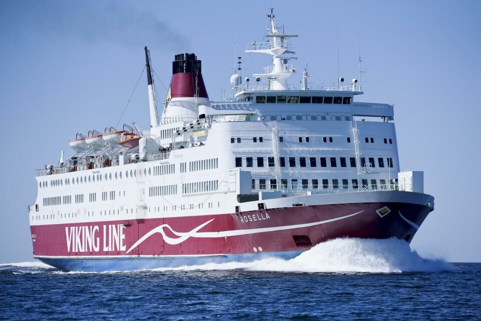 Viking Line säljer Rosella till Grekland Rosella, viking line, färjtrafik, färja, passagerarfartyg, *** Local Caption *** @Bildtext:Om statsstödet dras in hotar Viking Line att göra som man redan gjort med Rosella, och flagga om alla passagerarfartygen till svensk flagg.@Foto:Foto: Joakim Holmström