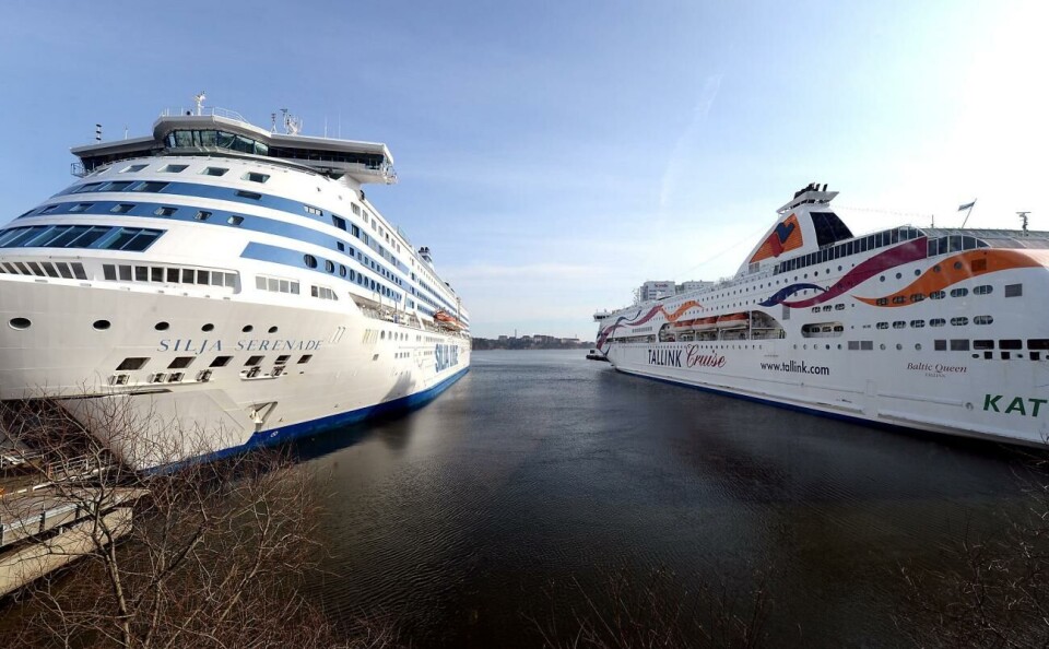 Tallink-koncernen rapporterar en nettoförlust på 5,4 miljoner euro för årets första kvartal. Sjörat, Tallink Silja, Silja Serenade, *** Local Caption *** @Bildtext:Tallink Silja rapporterar en nettovinst på 13,9 miljoner euro för 2022.@:Foto: Daniel Eriksson